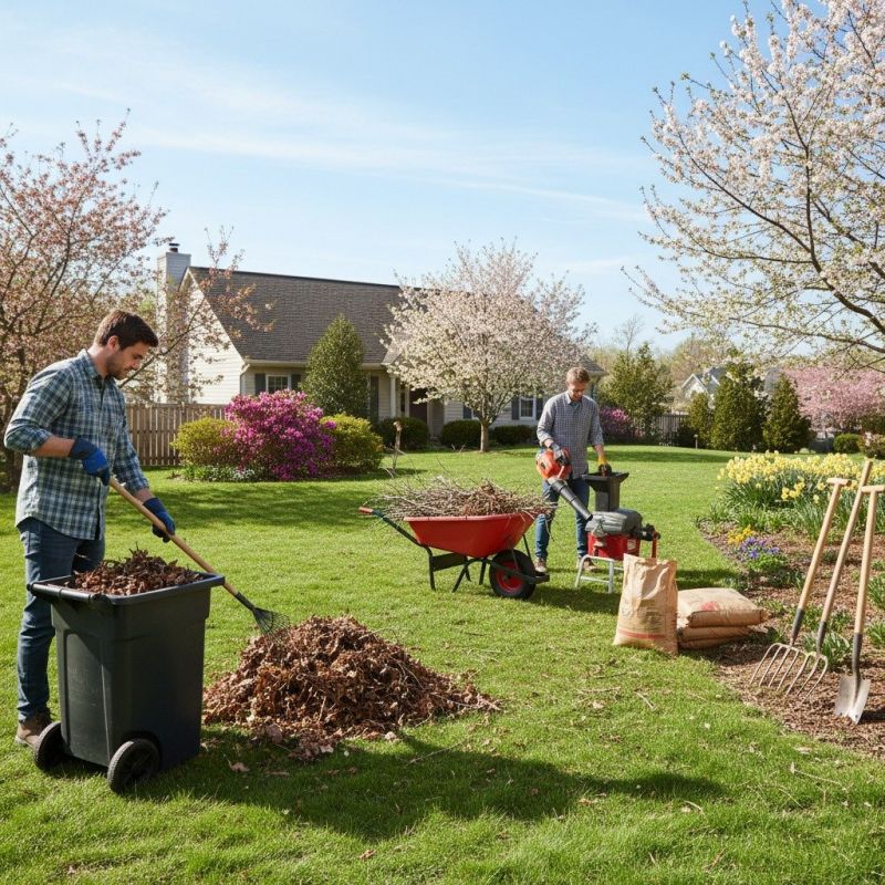 Local Backyard Landscaping pros at work
